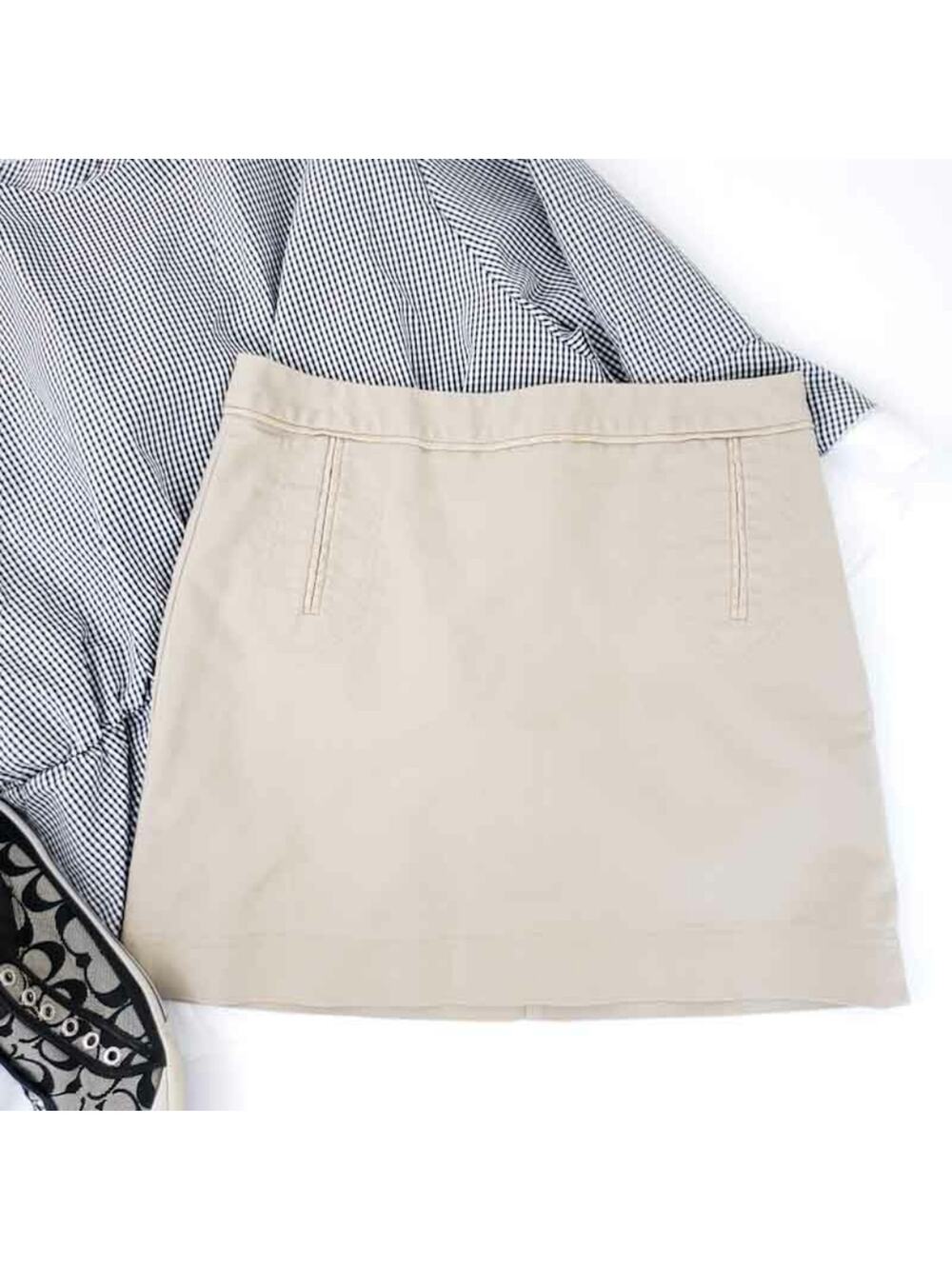The Limited Pencil Skirt Straight Brown Tan Size 6, Career, Side Zip Up